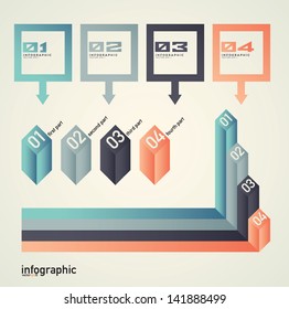 infographic vector color set