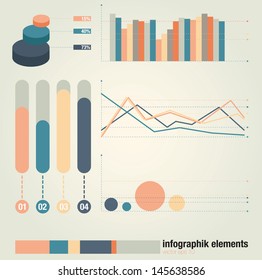 infographic vector color set