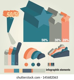 infographic vector color set