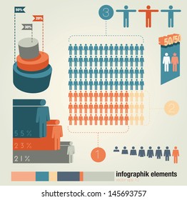 infographic vector color set