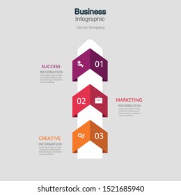 Infographic vector, cycle diagram, graph. Presentation chart. Business concepts, parts, steps, processes. Visualization of infographic data. Startup template. - Vector