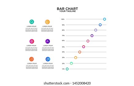 Infographic Vector Design Template. Business Data Visualization Timeline with Marketing Icons most useful can be used for presentation, diagrams, annual reports