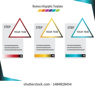 Infographic Vector Design Template. Business Data Visualization Timeline 