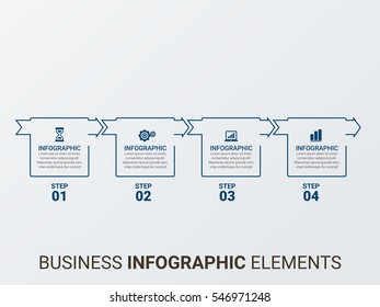 Infographic vector design template. Can be used for workflow processes, banner, diagram, number options, work plan, web design.