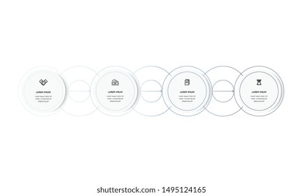 Infographic. Vector Infographic design template with icons and 3 numbers options or steps. Can be used for process diagram, presentations, workflow layout, banner, flow chart, info graph.