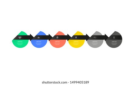 Infographic. Vector Infographic design template with icons and 3 numbers options or steps. Can be used for process diagram, presentations, workflow layout, banner, flow chart, info graph.