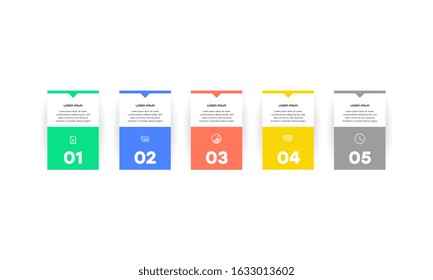 Infographic. Vector Infographic design template with icons and 3 numbers options or steps. Can be used for process diagram, presentations, workflow layout, banner, flow chart, info graph.