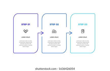 Infographic. Vector Infographic design template with icons and 2 numbers options or steps. Can be used for process diagram, presentations, workflow layout, banner, flow chart, info graph.