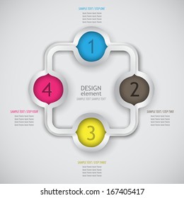 infographic vector element, data presentation, advertising / creative design