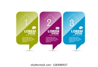 Infographic vector elements for business illustration