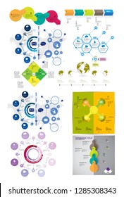 Infographic vector elements for business illustration