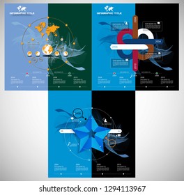Infographic vector elements for business illustration