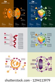 Infographic vector elements for business illustration