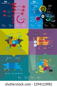 Infografische Vektorelemente für Geschäftsgrafik