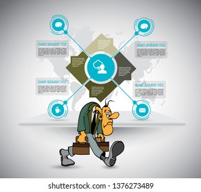 Infographic vector elements for business illustration