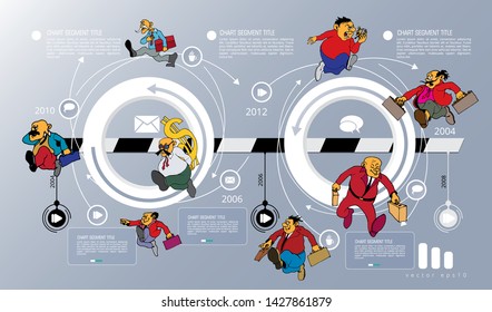 Infographic vector elements for business illustration