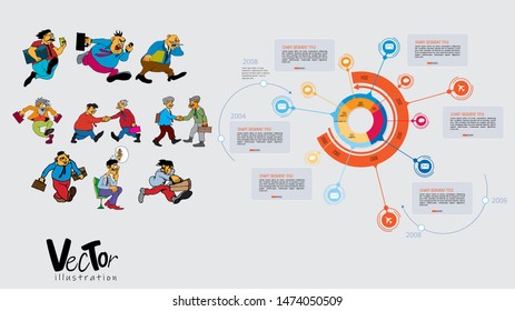 Infographic vector elements for business illustration