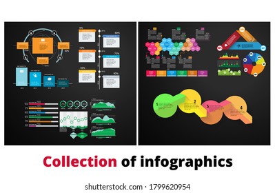 Infographic vector elements for business illustration