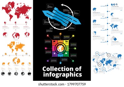 Infographic vector elements for business illustration