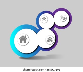 infographic vector eps 10 design bubbles