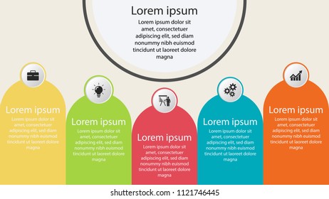 Infographic vector. free space for text. wallpaper. background.