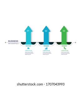 Infographic vector, graph. presentation. Business concepts, parts, steps, processes. Visualization of infographic data. Startup template. - Vector