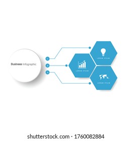 Infographic vector, graph. presentation. Business concepts, parts, steps, processes. Visualization of infographic data. Startup template. - Vector