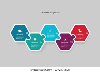 
Infographic vector, graph. presentation. Business concepts, parts, steps, processes. Visualization of infographic data. Startup template. - Vector