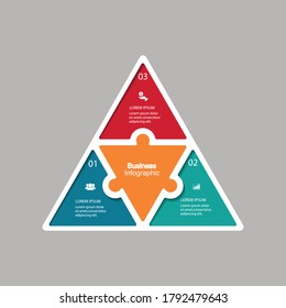 
Infographic vector, graph. presentation. Business concepts, parts, steps, processes. Visualization of infographic data. Startup template. - Vector