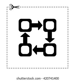 infographic vector icon
