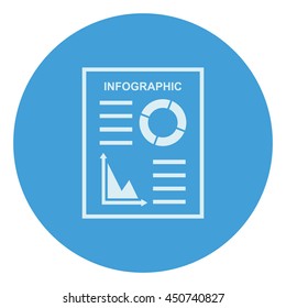 Infographic vector icon.