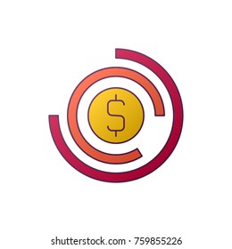 Infographic vector icon