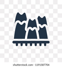 Infographic vector icon isolated on transparent background, Infographic transparency concept can be used web and mobile