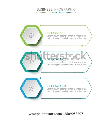 infographic vector illustration with 3, 8, 5, 6 steps, infographic template design. Can be used for process diagrams, presentations, workflows.	