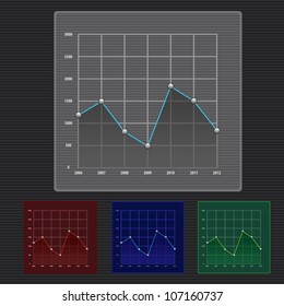 infographic vector illustration. business graph