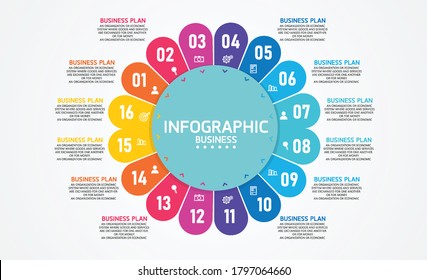 Infographic vector illustration can be used for presentations, processes, layouts, banners, data graphs. Education business