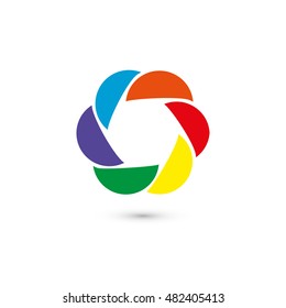 infographic vector illustration. Eps 10 vector. Business concept with 4 options on white background. Template for brochure, business, web design, for diagram, graph, logotype, presentation and chart.