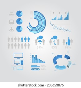 infographic vector illustration. Information Graphics