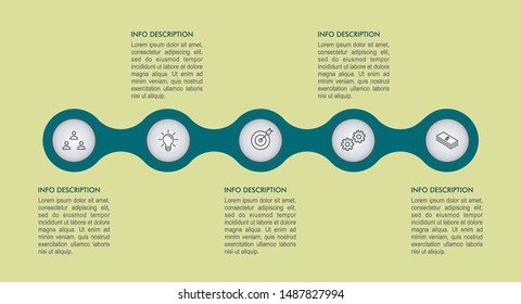 Infographic Vector Info Data Icon Layout Design