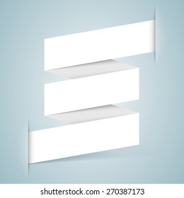 Infographic Vector Ribbon Text Box
