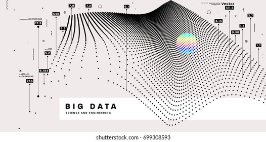 Infographic vector template | Big Data | Machine learning | Artificial intelligence