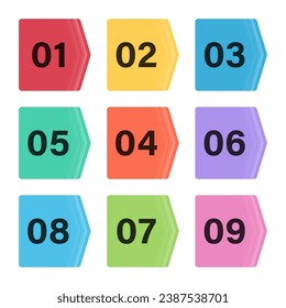 infographic vector template for list