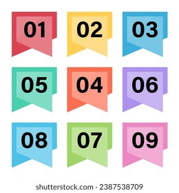 infographic vector template for list