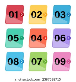 infographic vector template for list