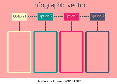 infographic vector timeline