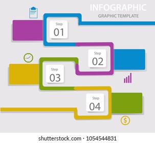 infographic vector for ui ux design