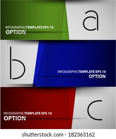 Infographic vetor template. eps10