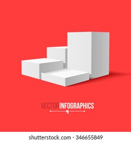 Infographic / Web Design / Data Presentation Template. Vector Illustration.