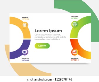 Infographic website template designs concepts, Vector illustration