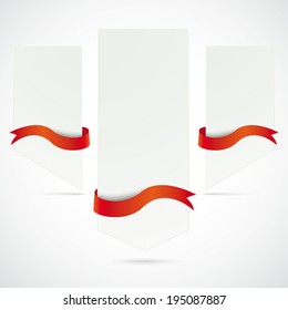 Infographic with white board the white background. Eps 10 vector file.